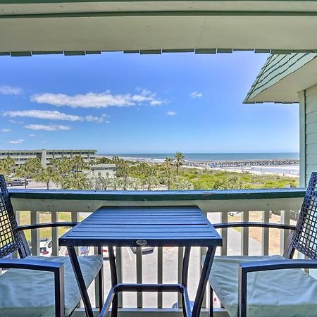 Isle Of Palms Beachfront Condo With Balcony And Pool! Kültér fotó