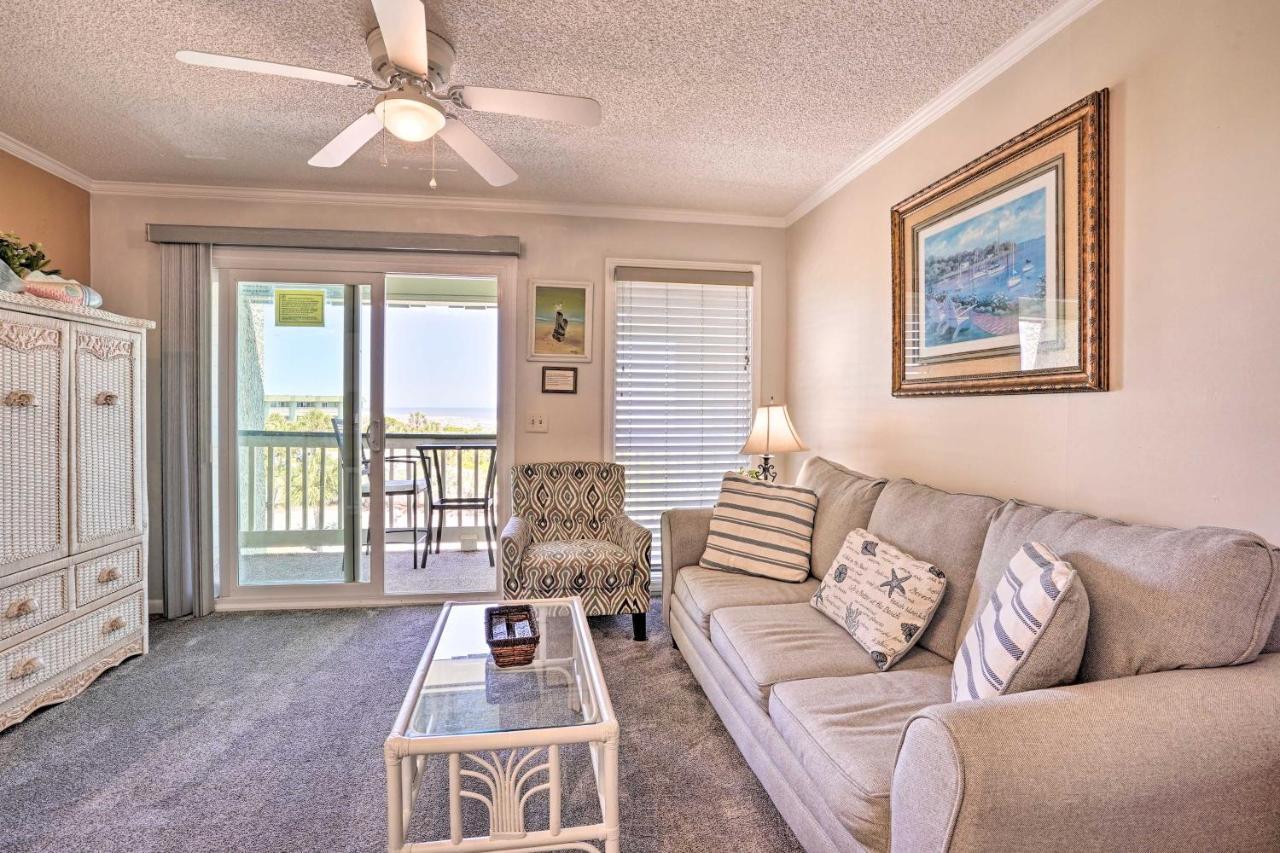 Isle Of Palms Beachfront Condo With Balcony And Pool! Kültér fotó
