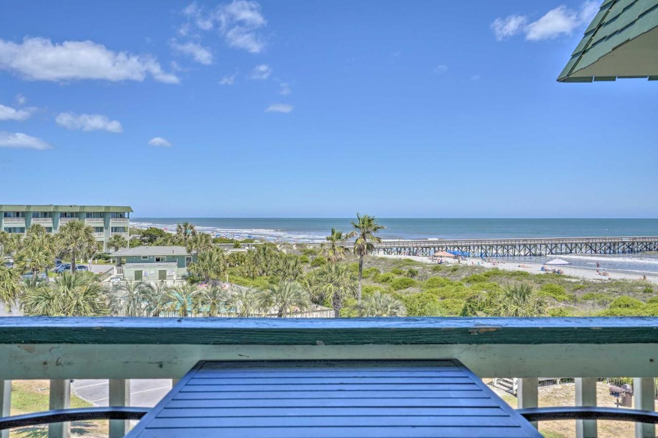 Isle Of Palms Beachfront Condo With Balcony And Pool! Kültér fotó